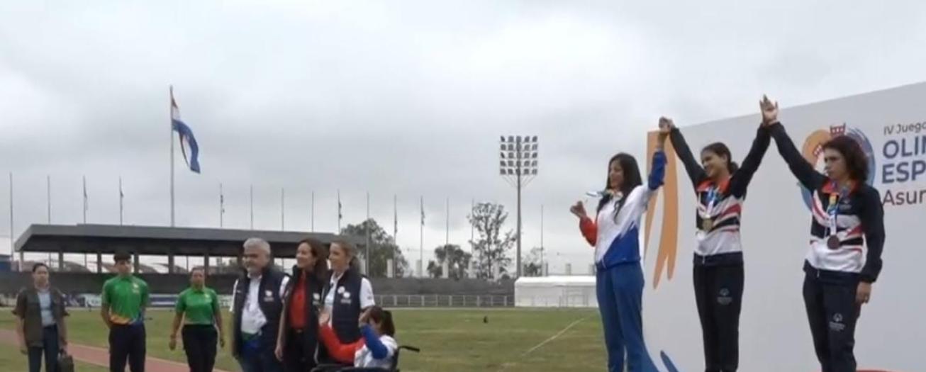 Griega gana oro y plata en Juegos Latinoamericanos Olimpiadas Especiales en Paraguay