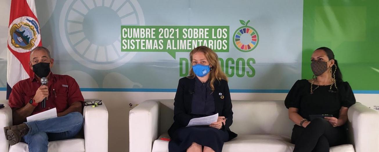 Costa Rica anuncia diálogos nacionales para adoptar modalidades sostenibles de consumo y producción de alimentos