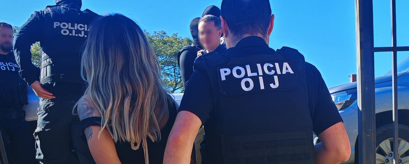 OIJ detiene a dos personas por venta de drogas en Atenas