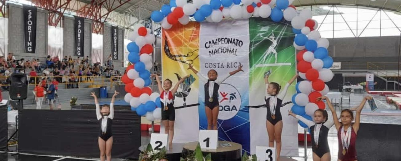 Griega es Campeona Nacional en Gimnasia